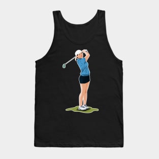 Women's golfer Tank Top